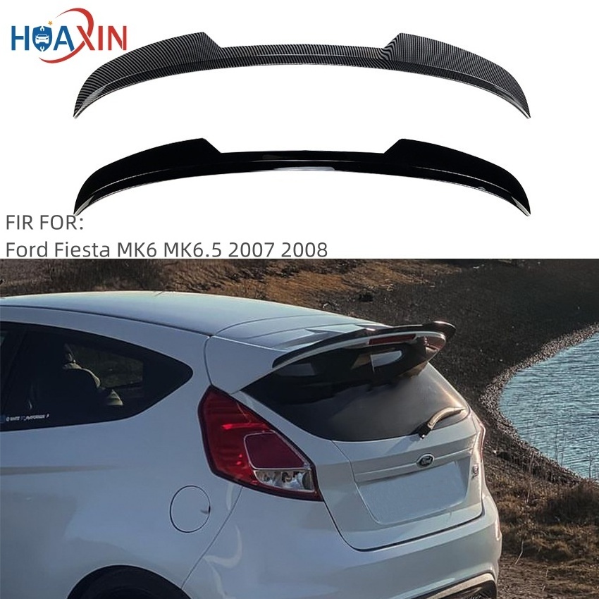 Factory Upgraded St-line MK6/MK6.5 Rear Wing for Ford Fiesta (2008-2017) - Aerodynamic Body Kit with Roof Car Spoiler