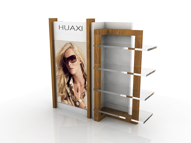 Hanging Wooden Eyewear Displays Stand Rack for Sunglasses