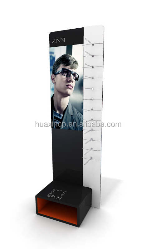 Hanging Wooden Eyewear Displays Stand Rack for Sunglasses