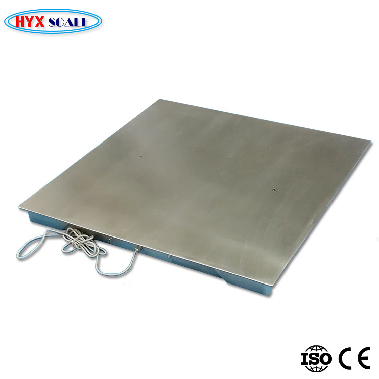 high accuracy Electronic Digital Industrial Weighing Scale 3000kg stainless steel floor scale platform scales for sale