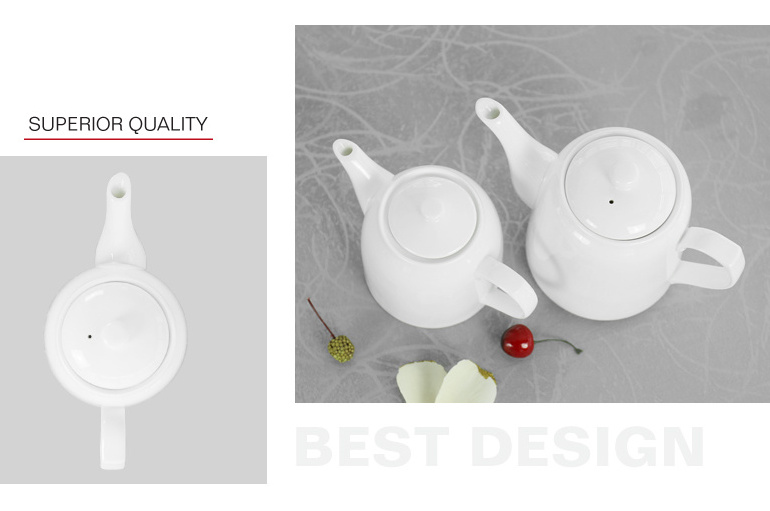 2020 newest design ceramic porcelain coffee tea pot with different size