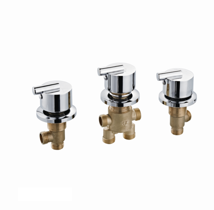 Popular Chrome plated Brass Hot & Cold mixer Bathtub Faucet