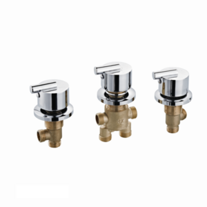 Popular Chrome plated Brass Hot & Cold mixer Bathtub Faucet