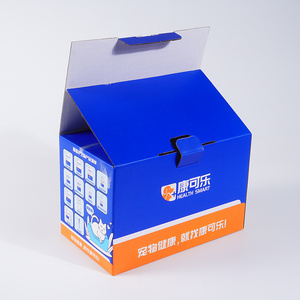 Recyclable Wholesale Custom Print Color Corrugated Box Packaging Carton Box Packaging with Logo