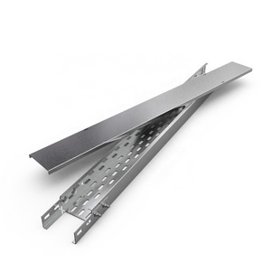 Factory direct electrostatic Hot Dip Galvanized SS316 Steel Outdoor Use Perforated Tray Type Cable Tray