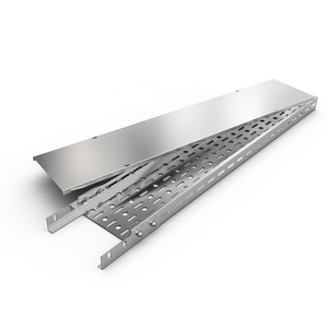 Hot On Sale Pre- Galvanized Steel Perforated Cable Tray size Indoor / Outdoor Project