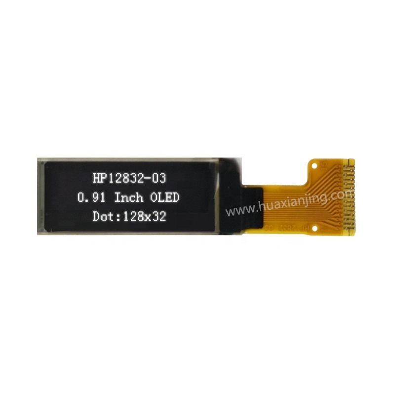 Micro Screen Mini Thin OLED Display 0.91 Inch Small Display Module 128*32 oled screen