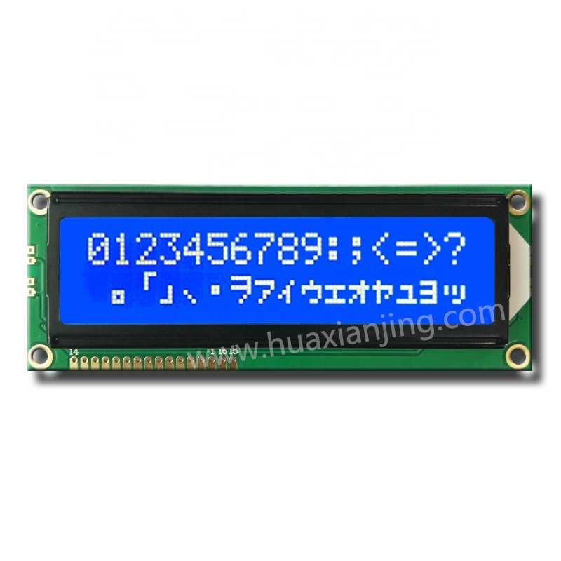 micro lcd display module manufacturers oem 2x16 screens 16x2 screen custom small  segment digital square 16 pin cheap price