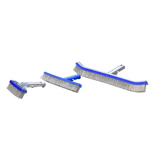 Factory supply stainless steel brush swimming pool cleaning tools wire brush for pool