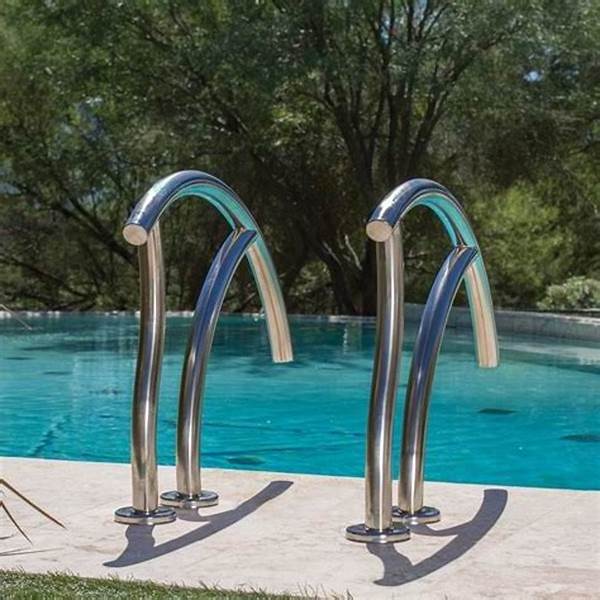 Hot selling swimming pool equipment removable stainless steel swimming pool handrails