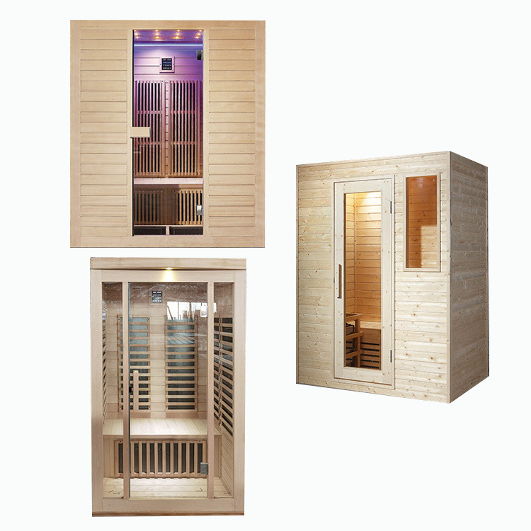 Sauna room  solid wood sauna door various styles accessories accessories tempered glass door