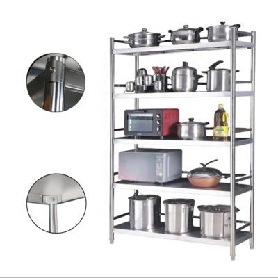 Commercial kitchen equipment hotel home kitchen commercial shelves stainless steel shelf storage rack