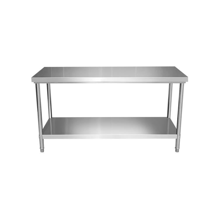 Heavy Duty Food Prepare Work Table Stainless Steel Commercial Worktable Kitchen Bench For Restaurant Kitchen Factory