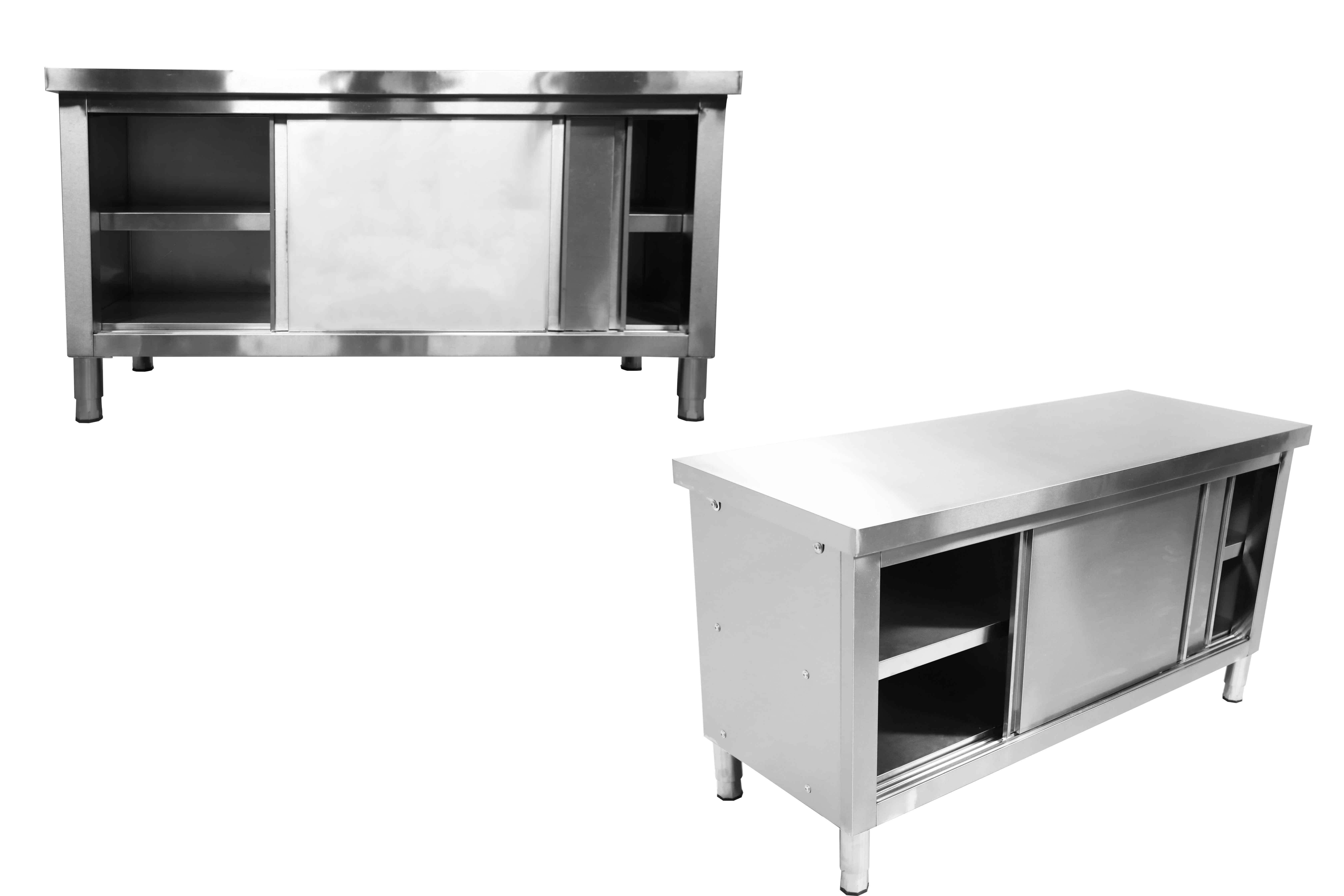 Commercial Kitchen Equipment High quality Stainless Steel Food Prep Table Cooking Worktable For Restaurant