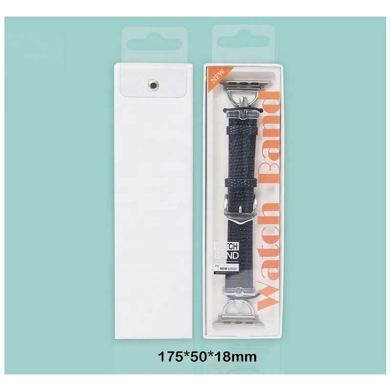 2023 Luxury Gift Box For Smart Wrist Watch Strap Paper Custom Retailer Packing Box for Apple Watch Band Strap