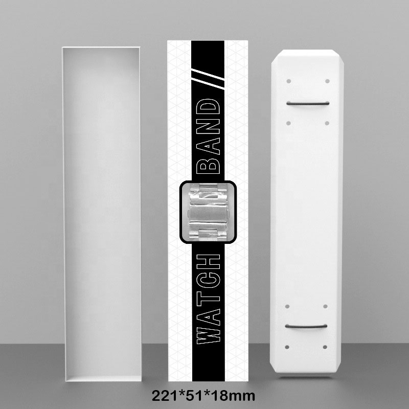 2023 Luxury Gift Box For Smart Wrist Watch Strap Paper Custom Retailer Packing Box for Apple Watch Band Strap