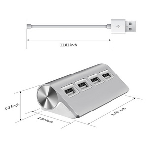 High Speed Usb Por Hub Super Fast Reversible Usb C Hub Aluminium Usb3.0 Hub 4 Port or 7 Port USB 3.0 Stock 2-4 FCC Ce