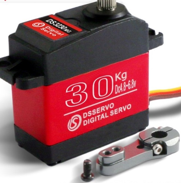 1 X Waterproof servo 20KG 25KG 30 KG and high speed metal gear digital servo baja servo for 1/8 1/10 Scale RC Cars