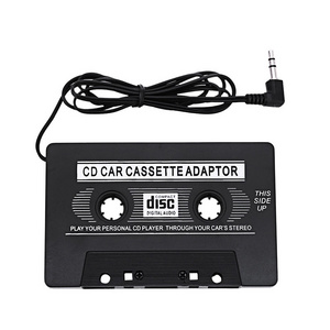 Universal Car Cassette Tape Adapter Cassette Mp3 Player Converter 3.5mm Jack Plug For iPod iPhone AUX Cable CD Player