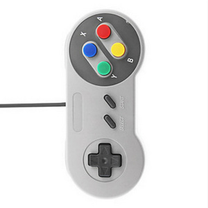 2019 Universal Wired Game Controller Classic USB Game Handle Gamepad Joysticks PC Video Games Controller for Nintendo SNES