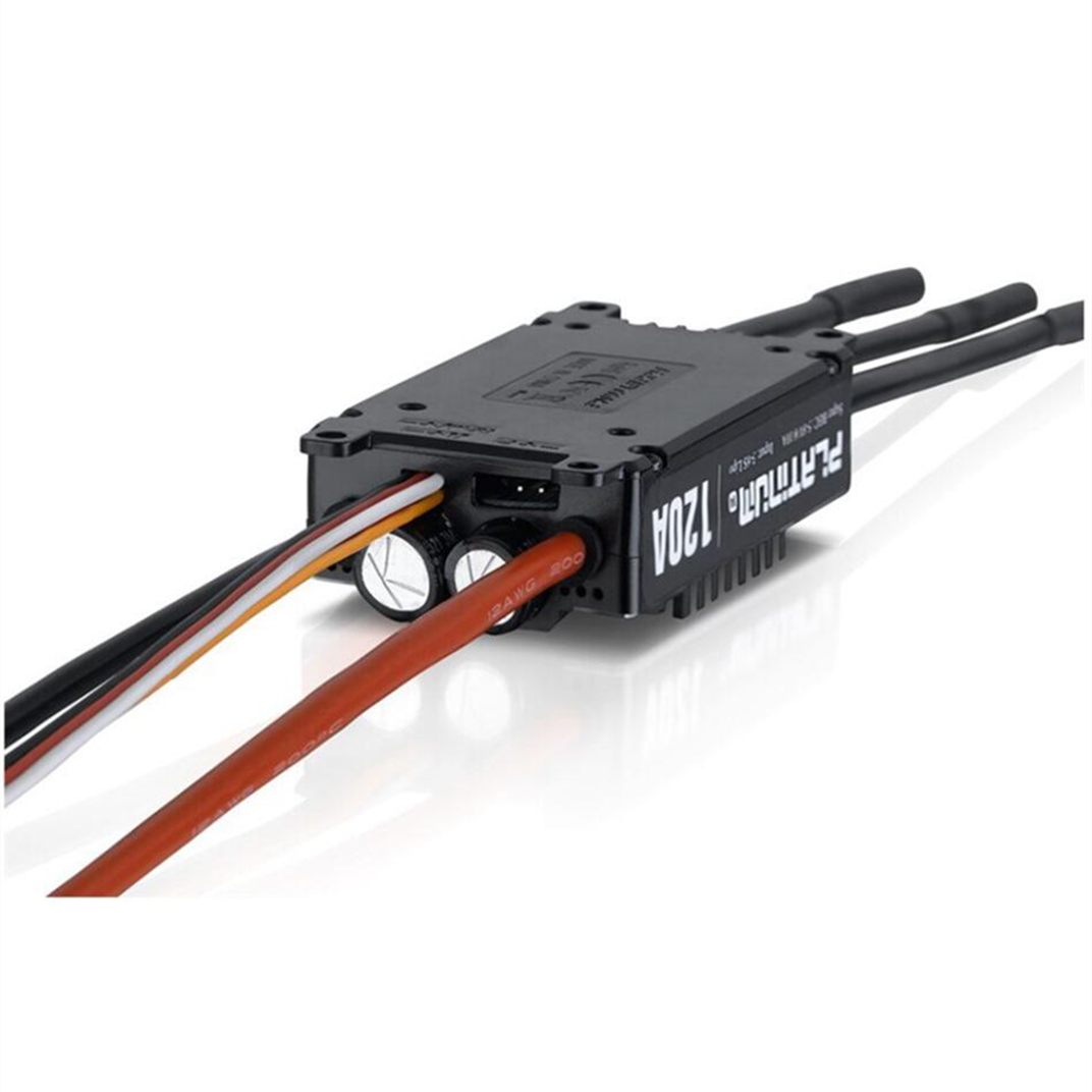 Hobbywing Platinum PRO 120A V4 3S-6S Brushless ESC & 8V 10A BEC For 500-550 Class RC Helicopter RC Remote Control Toys Accs