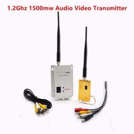 FPV 1.2Ghz 1.2G 8CH 1500mw Wireless AV Sender TV Audio Video Transmitter Receiver For QAV250 250 FPV Quadcopter