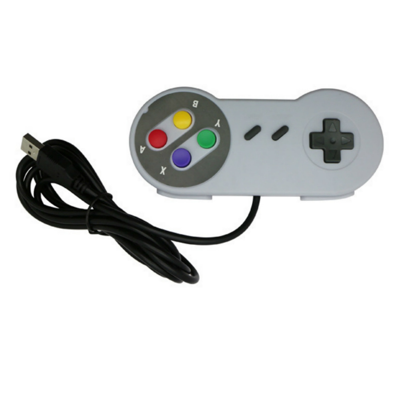 2019 Universal Wired Game Controller Classic USB Game Handle Gamepad Joysticks PC Video Games Controller for Nintendo SNES