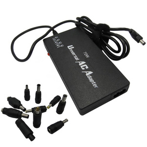 Manual 70W slim universal laptop ac power Adapter charger Output Voltage 12V-24V 70w slim  universal laptop adapter