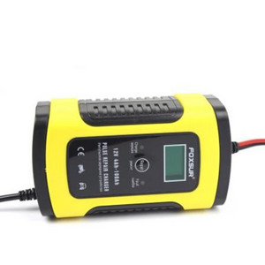 12V 5A Pulse Battery Charger LCD Display, Motorcycle & Car Battery Charger, 12V AGM GEL WET Lead Acid Battery Charger