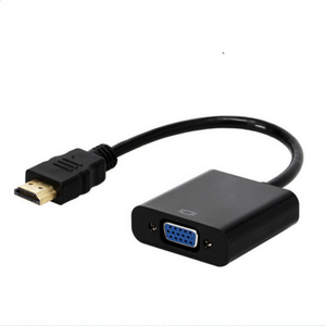 1080P HDM-compatible to VGA Adapter Digital to Analog Converter Cable For Xbox PS4 PC Laptop TV Box to Projector Displayer HDTV