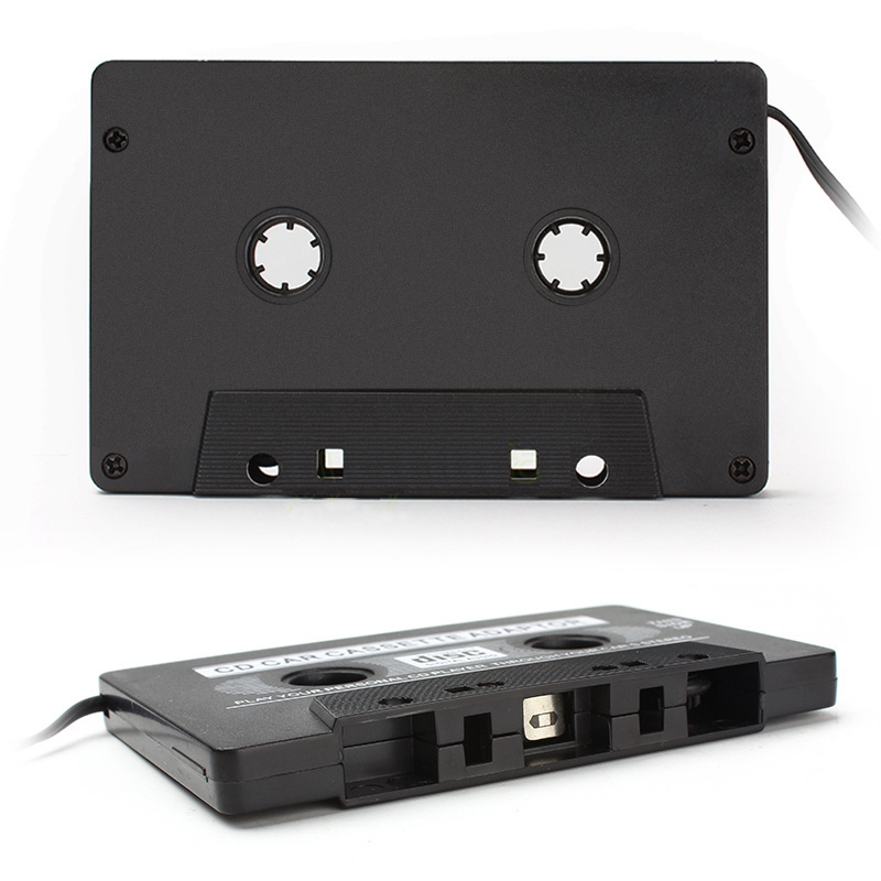 Universal Car Cassette Tape Adapter Cassette Mp3 Player Converter 3.5mm Jack Plug For iPod iPhone AUX Cable CD Player