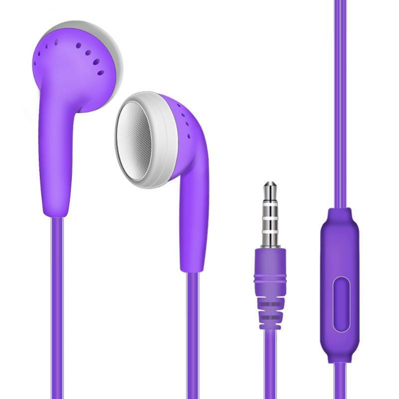 3.5mm Wired Headphones With Bass Earbuds In-ear Earphone Music Sport Gaming Headset With Mic For Xiaomi IPhone Earphones