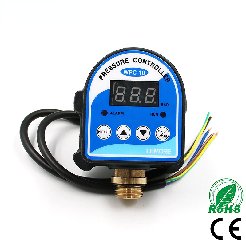 1pc WPC-10 Digital Water Pressure Switch Digital Display WPC 10 Eletronic Pressure Controller for Water Pump With G1/2