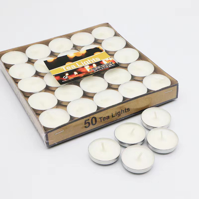 Tea Lights 4 Hour Long Burn Night Light Candles