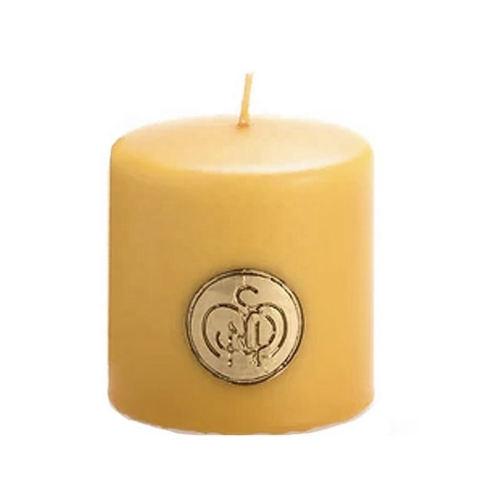 Supplier Handmade Natural Scented Beeswax Honeycomb Pillar Custom Candles For Holiday Home Gift