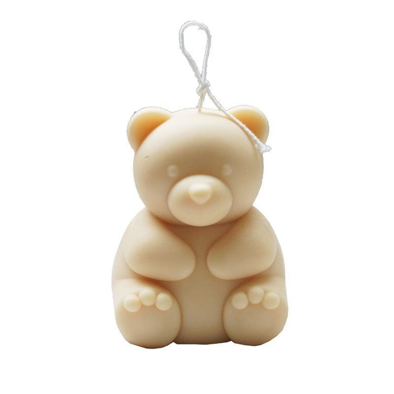 Handmade Custom Luxury Scent Teddy Bear Candle Bear Candle Bear Candle