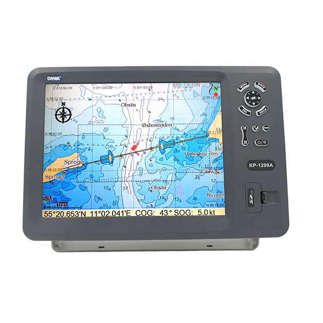 ONWA KP-1299 /  Matsutec HP-1228 12inch marine GPS chartplotter