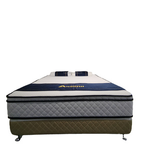 AilunyiliKing Super memory foam mattress with latex top cheap double bed mattress price