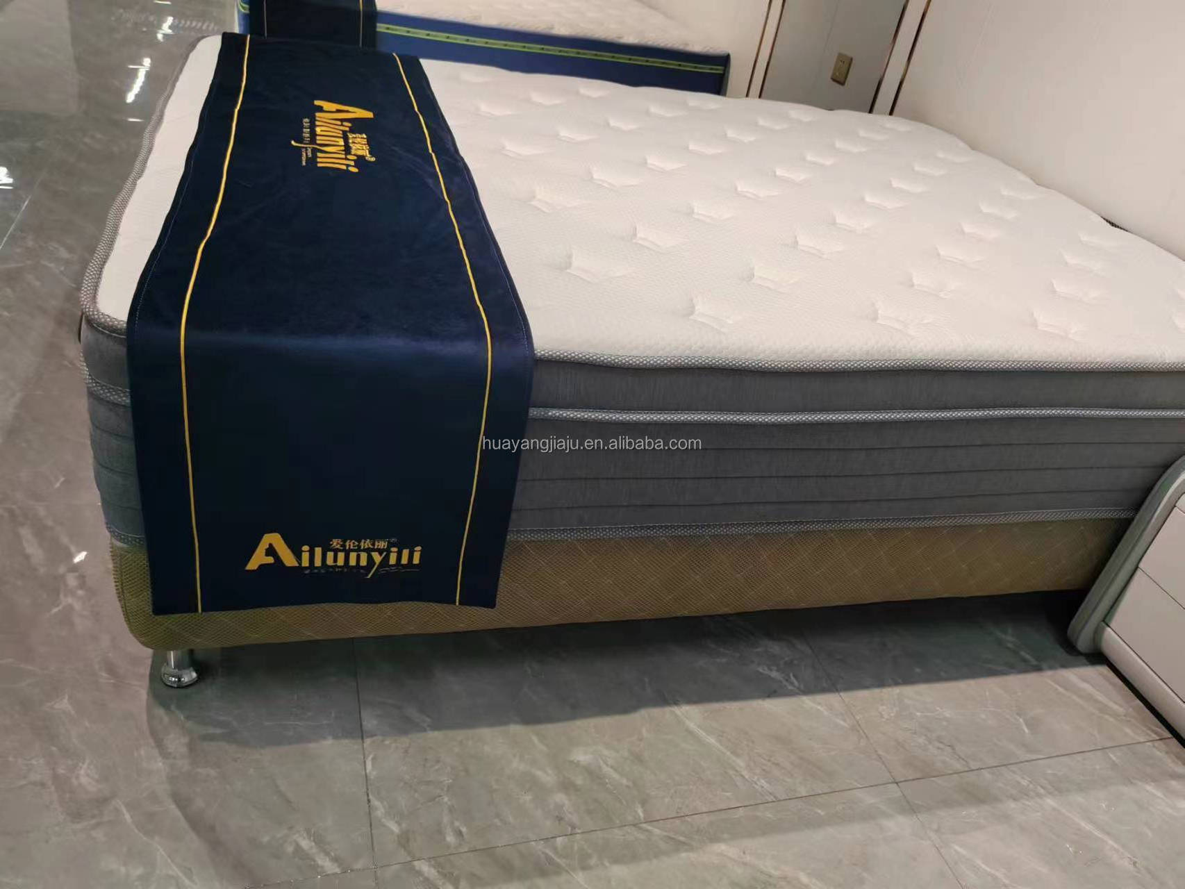 AilunyiliKing 2 inch five zone memory foam mattress topper