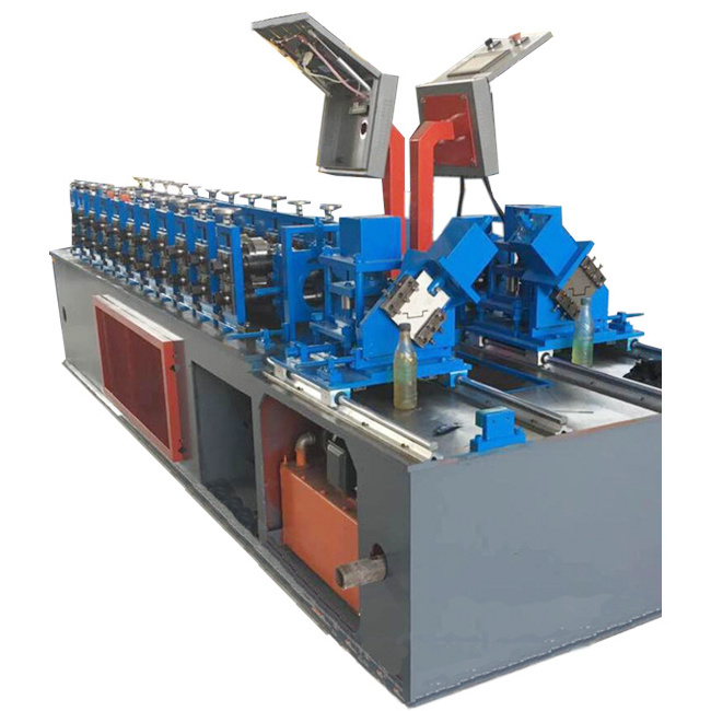 truss and track press machines metal studs rolling former production line gypsum board ceiling frame stud manufacture machine