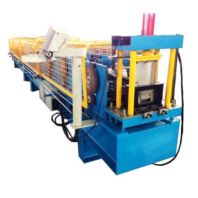 Metal Drip Edge Rain Gutter Downspout Roll Forming Machine Ridges Seamless Bending Making Water Gutter Machines