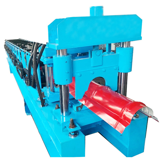 Metal Roofing Nail Capping Making Machine Concrete Roof Tile Making Machine Ibr Profile Roof Tile Roll Forming Machine