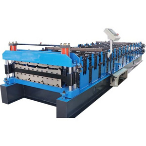 America Canada North America popular type  R/Pbr-Panel Metal Roofing Siding Cold Roll Forming Machine