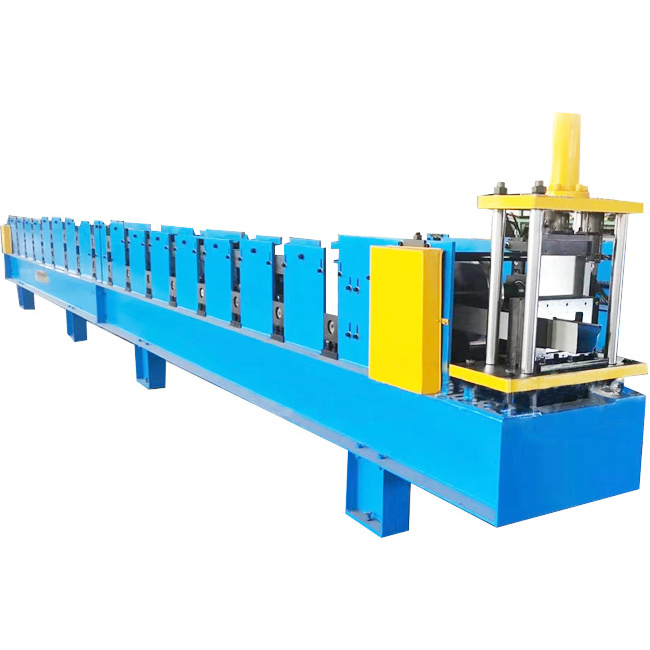 Metal Drip Edge Rain Gutter Downspout Roll Forming Machine Ridges Seamless Bending Making Water Gutter Machines