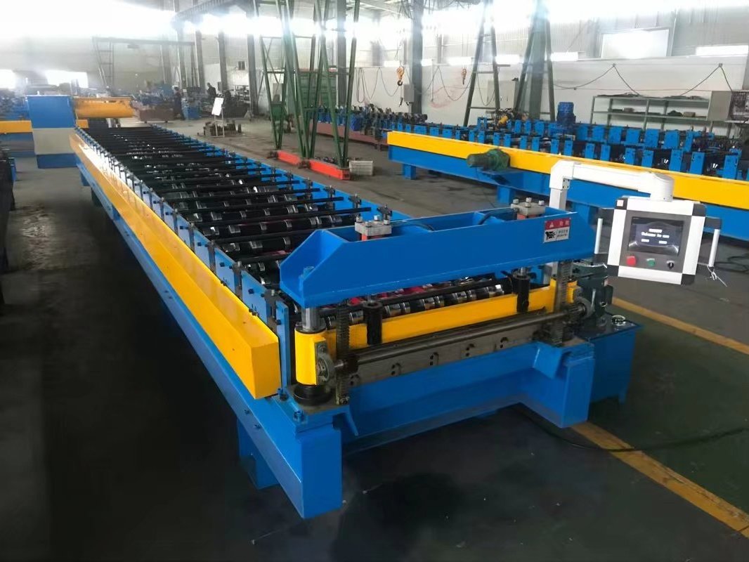 iron sheet metal steel roofing sheet making and roll forming machinery