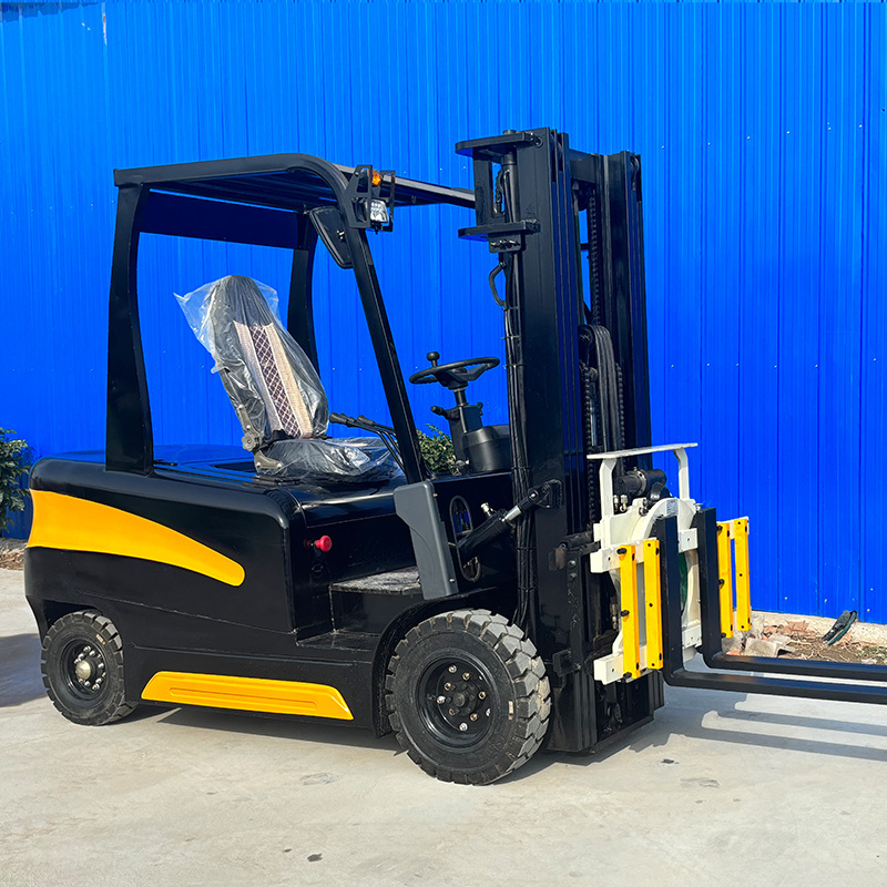 CE/EPA fully electric 3.5 ton electric forklift container mast 72v  lithium battery electric forklift