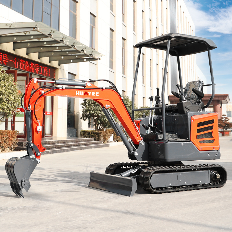 2023 New Procurement Festival Hot Sale  Mini Excavator 1800kg Chinese Mini Digger 1.8 Ton Micro Small Excavator