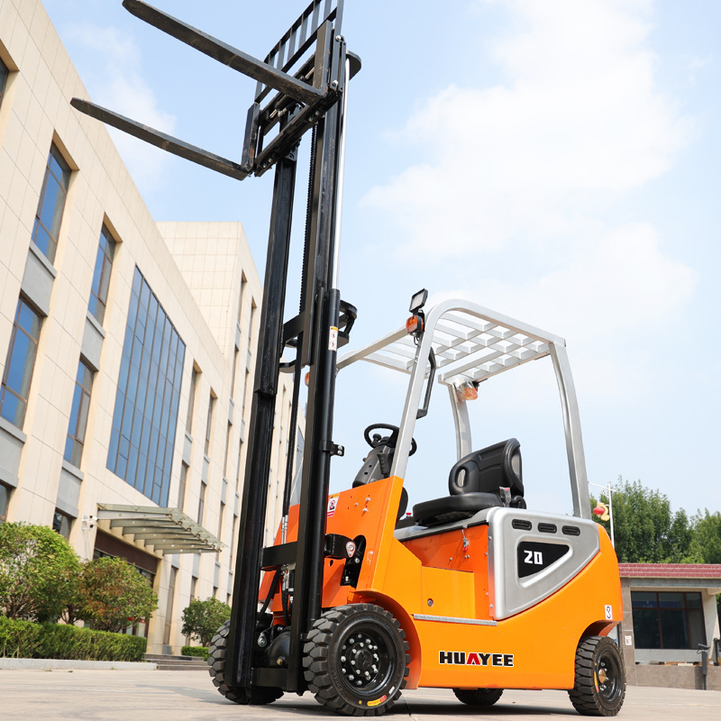 China Electric Forklift Supplier Free Shipping Portable Battery Forklifts Truck Fast Delivery Farm Use Mini New Forklift Price