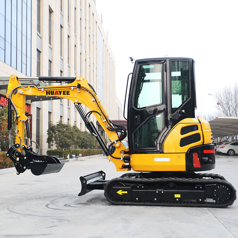 HUAYEE Free Shipping EPA Mini Excavator 3.5 Ton Farm Used EURO 5 Minibagger Prices Multi Function Mini Excavator For Sale