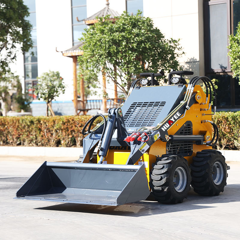 2024 New Skid Steer Front End Loader Multifunctional Mini Skid Steer Loader Attachment Epa Engine Wheel Loaders Recruit Agent